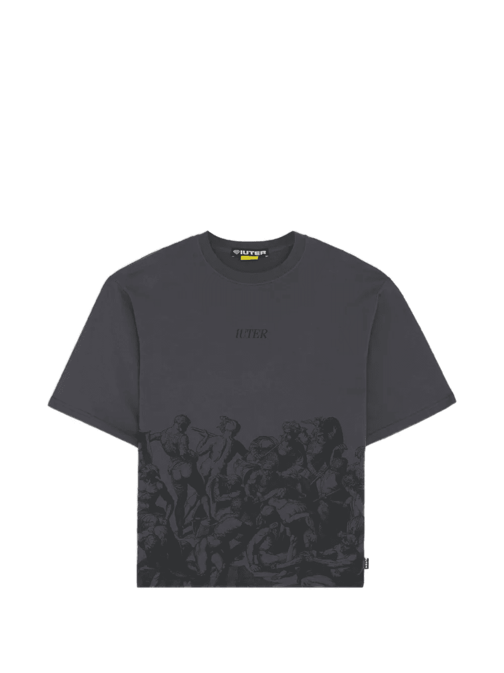 Battle reverse stitch T-shirt - Image 1