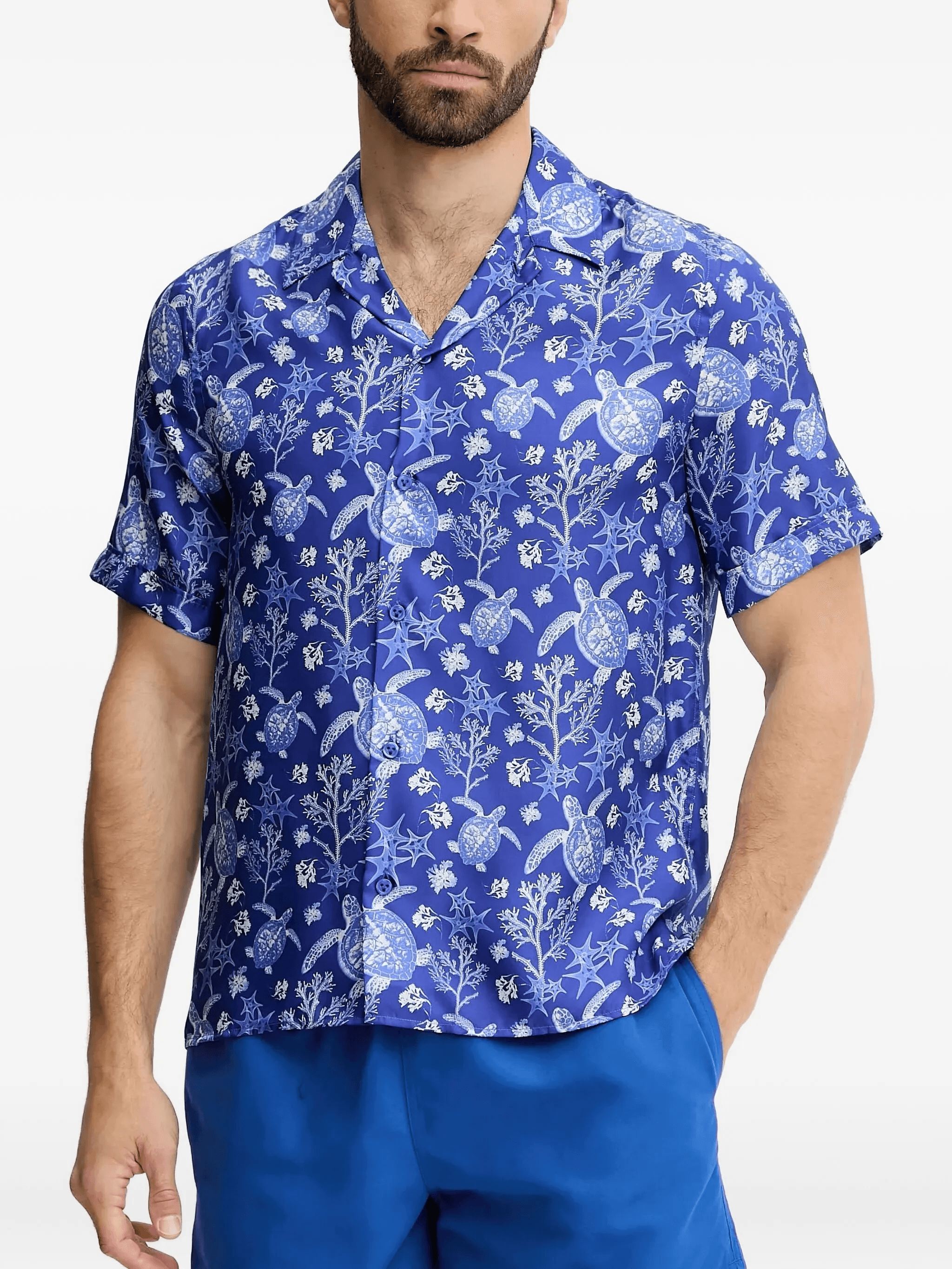 turtle-print shirt - Image 1