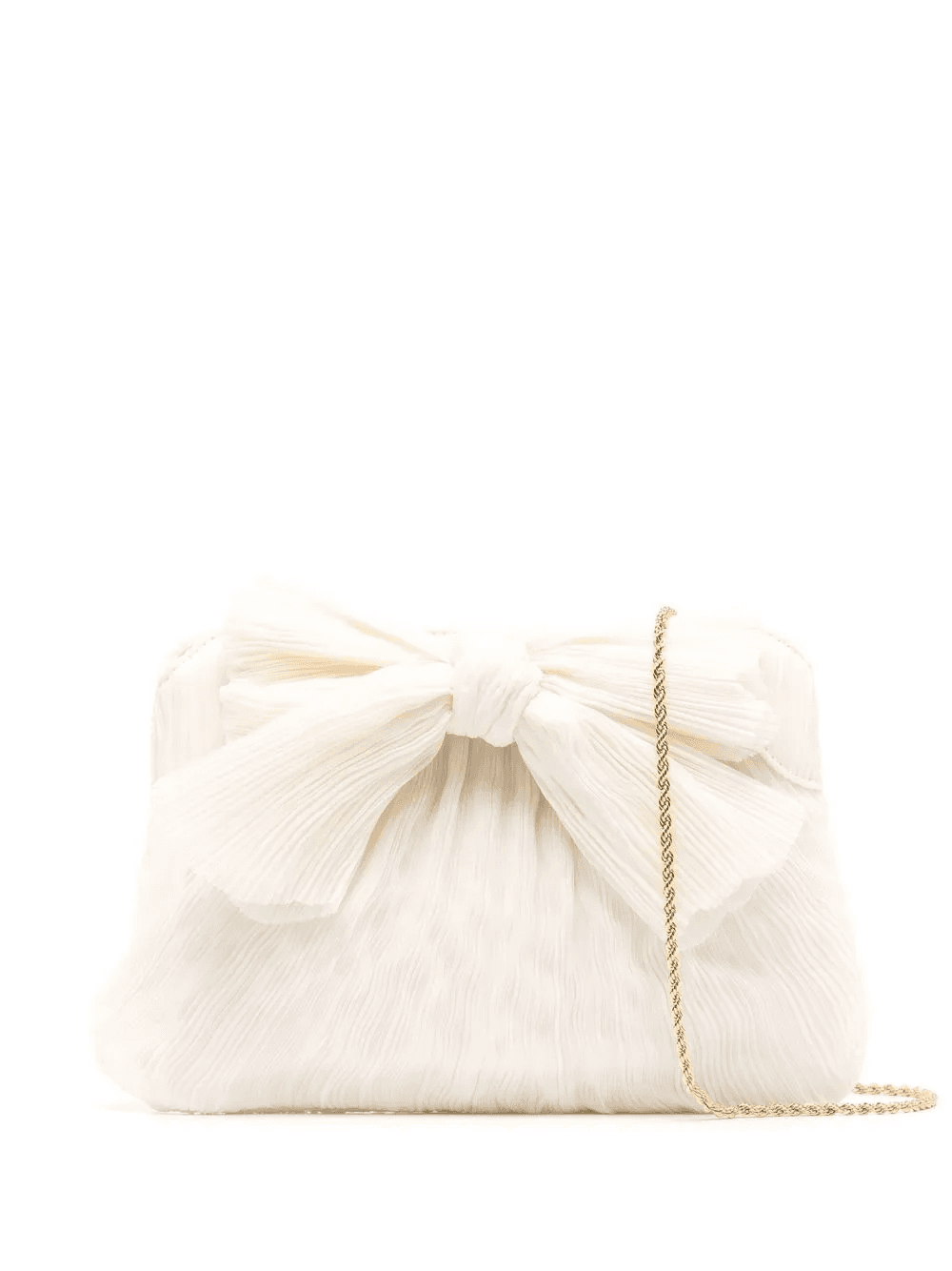 Rayne bow-detail clutch bag - Image 1