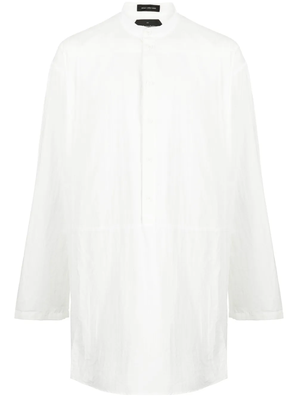 long-sleeve cotton shirt - Image 1