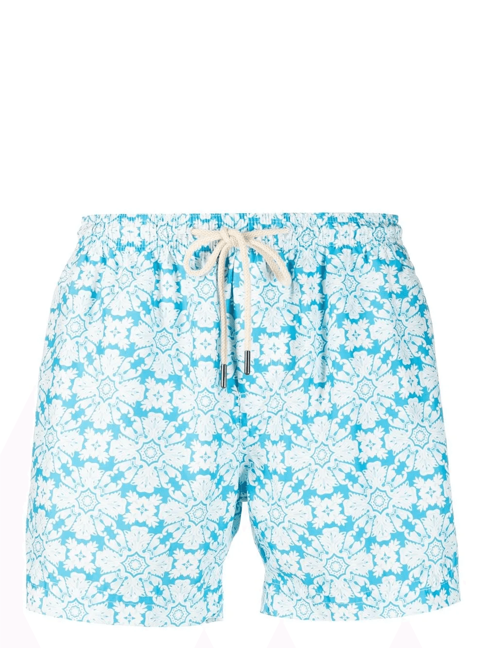 geometric-print swim shorts - Image 1