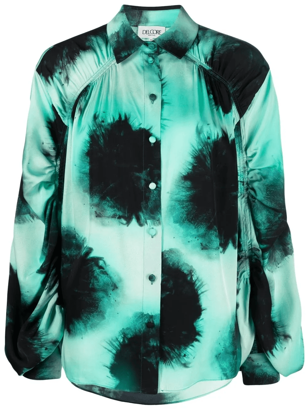 abstract-print shirt - Image 1