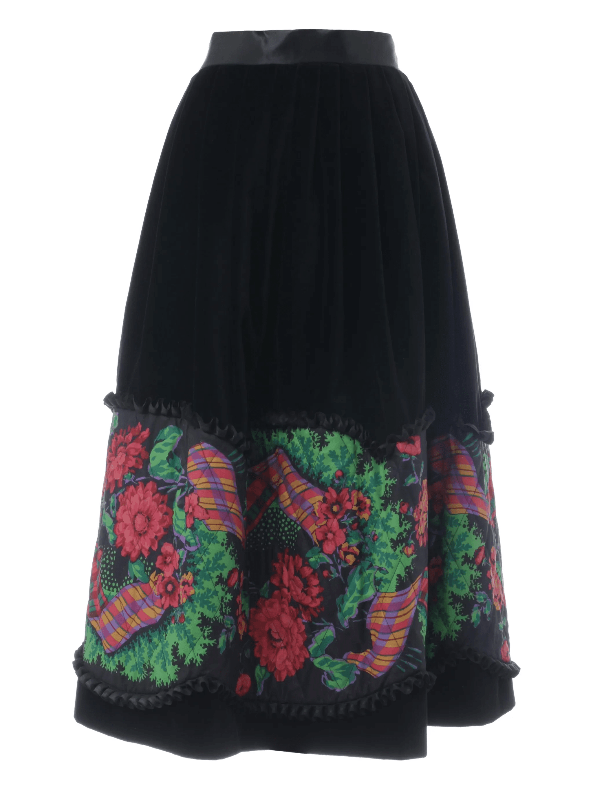 provencal ruffle midi skirt - Image 1
