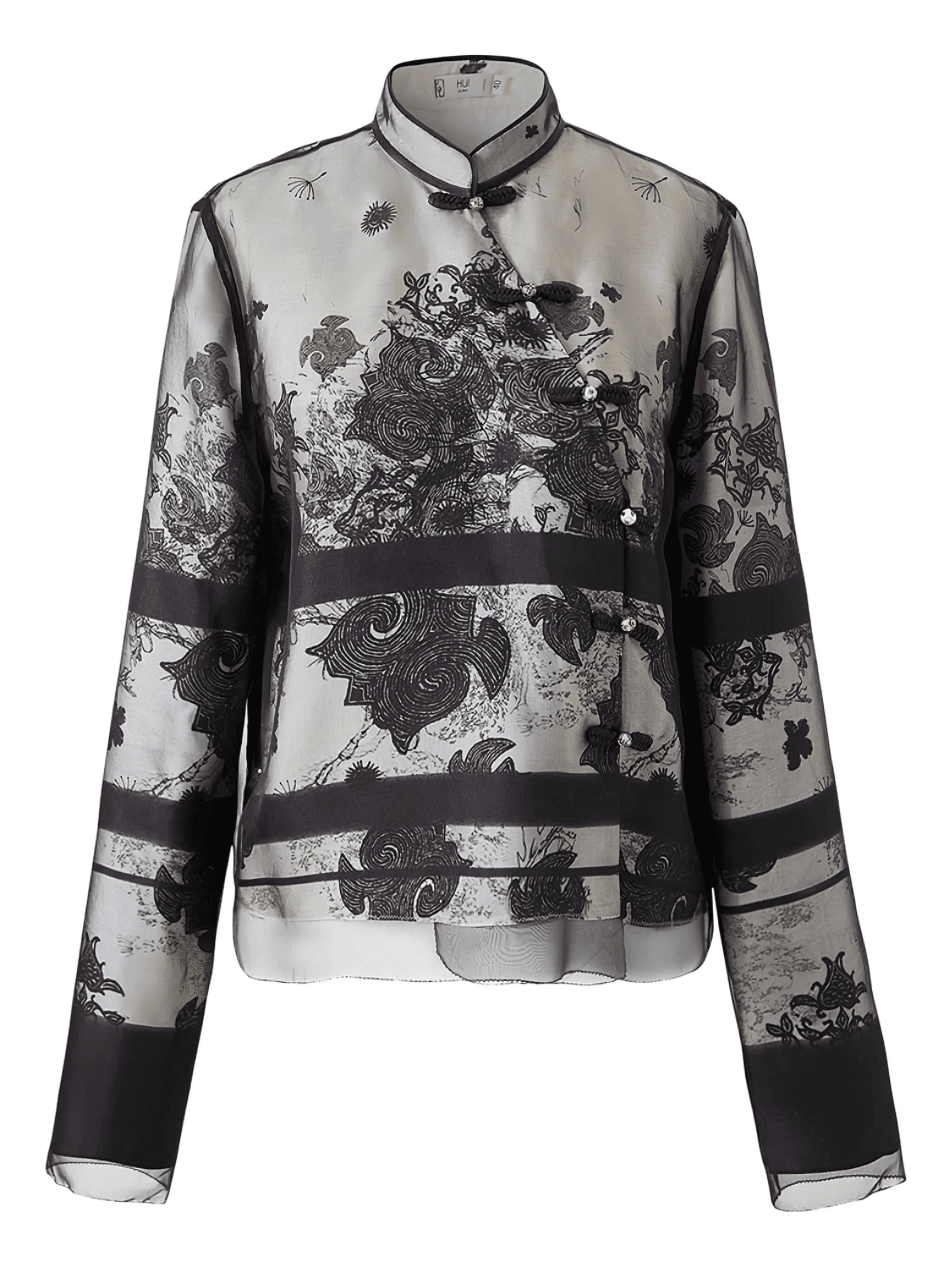 floral-print jacket - Image 1