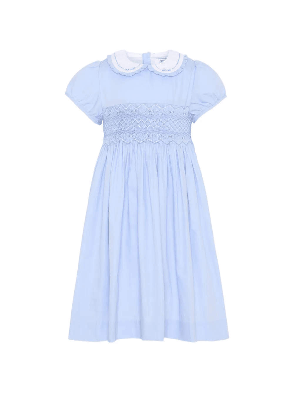 smocked peter pan-collar dress - Image 1