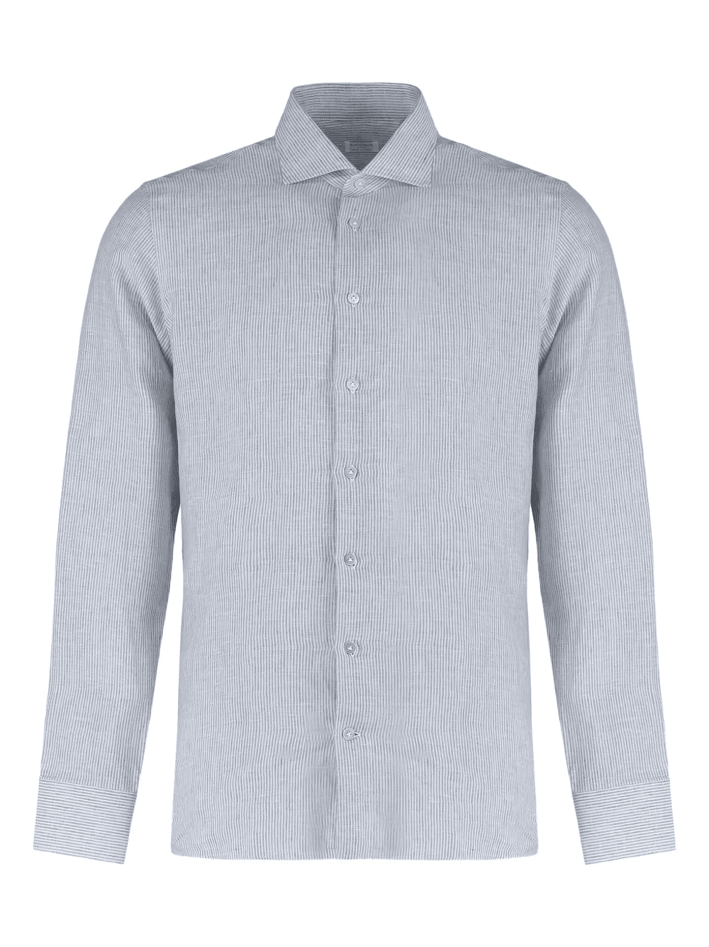 striped long-sleeve shirt - Image 1