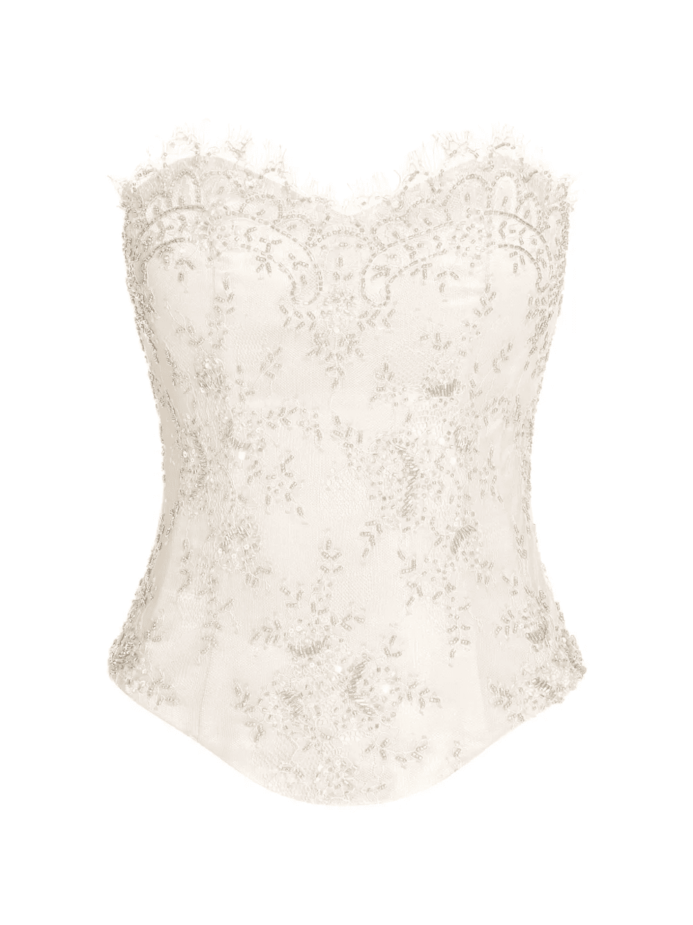 embellished lace corset - Image 1
