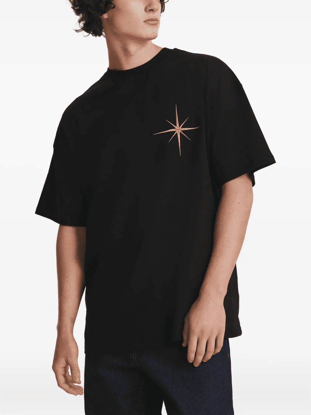 embroidered T-shirt - Image 1