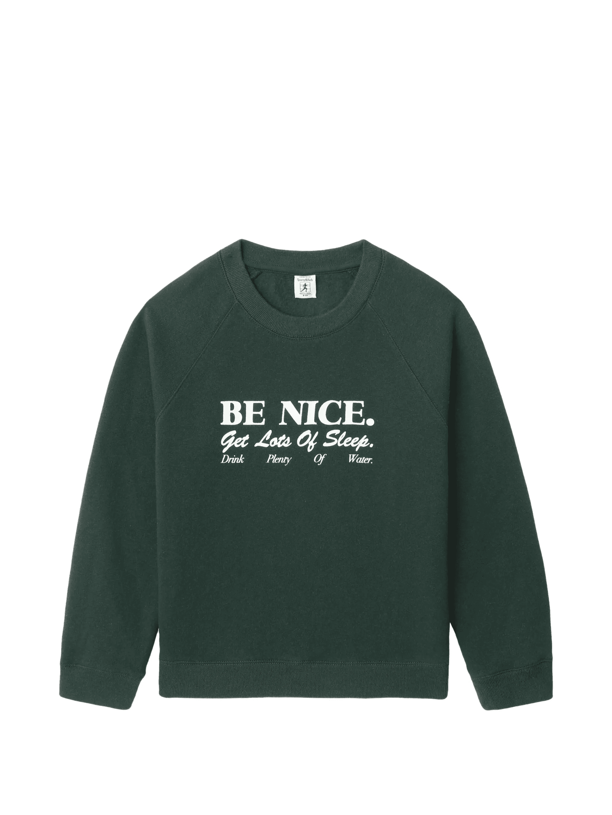 slogan-print sweatshirt - Image 1