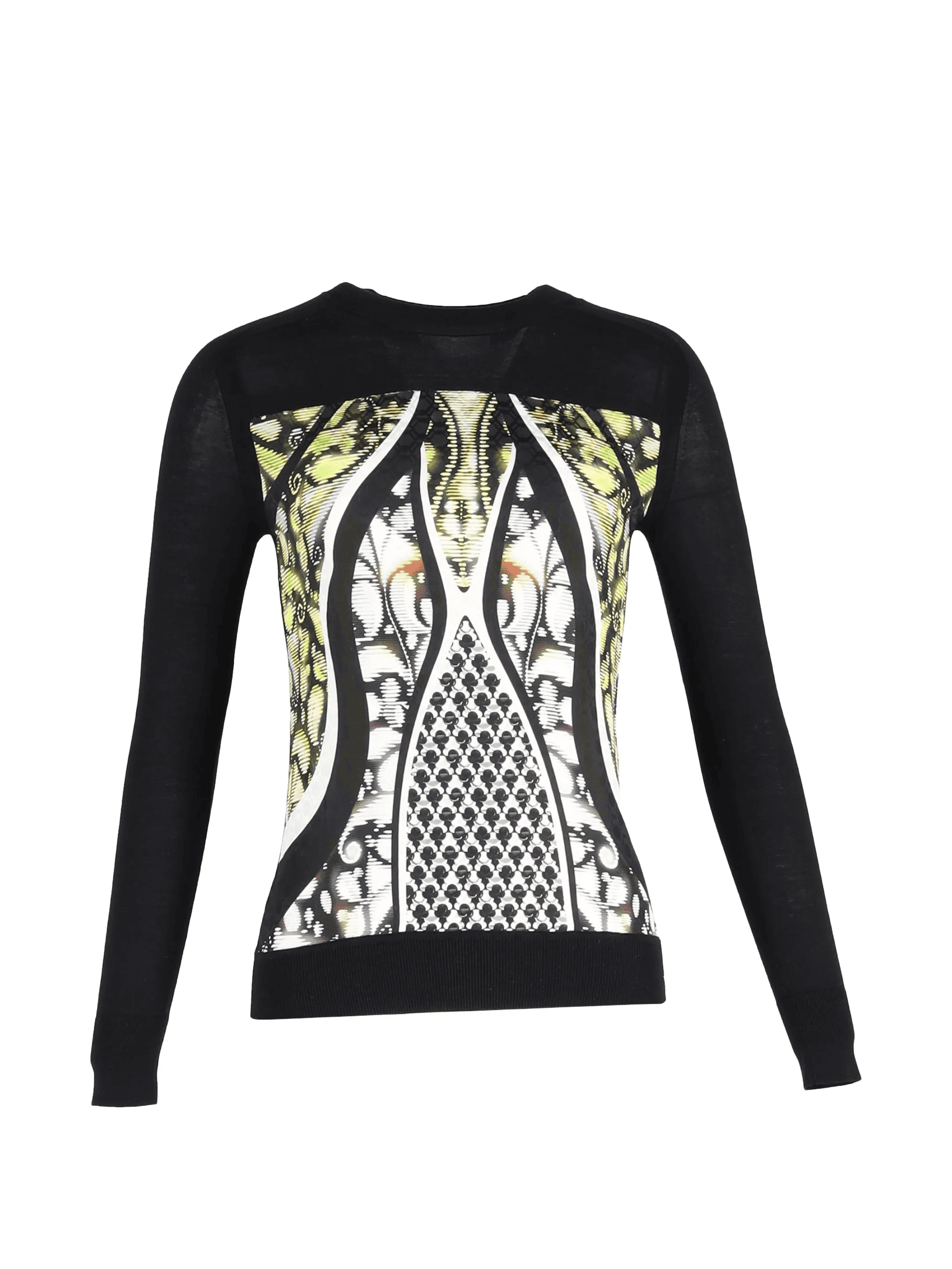 printed wool sweater - Image 1