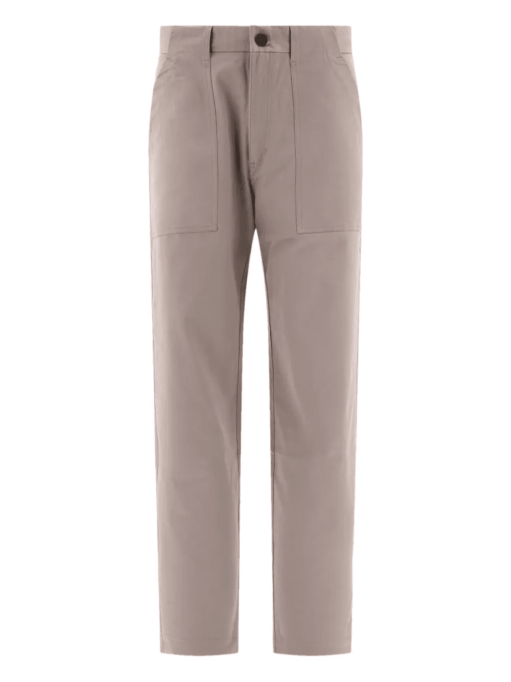 button-fly patch-pocket trousers - Image 1