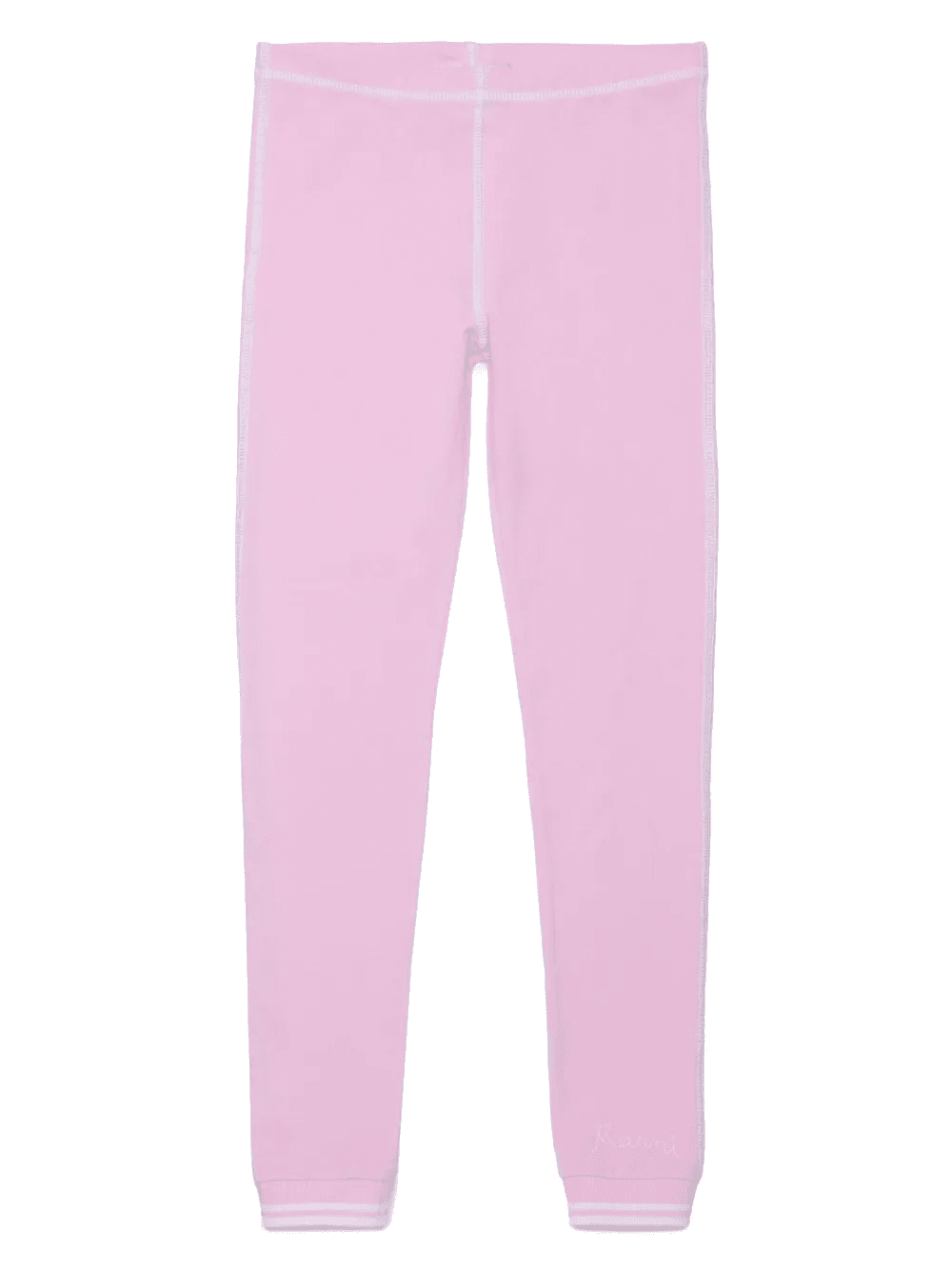 logo-embroidered stretch-cotton trousers - Image 1
