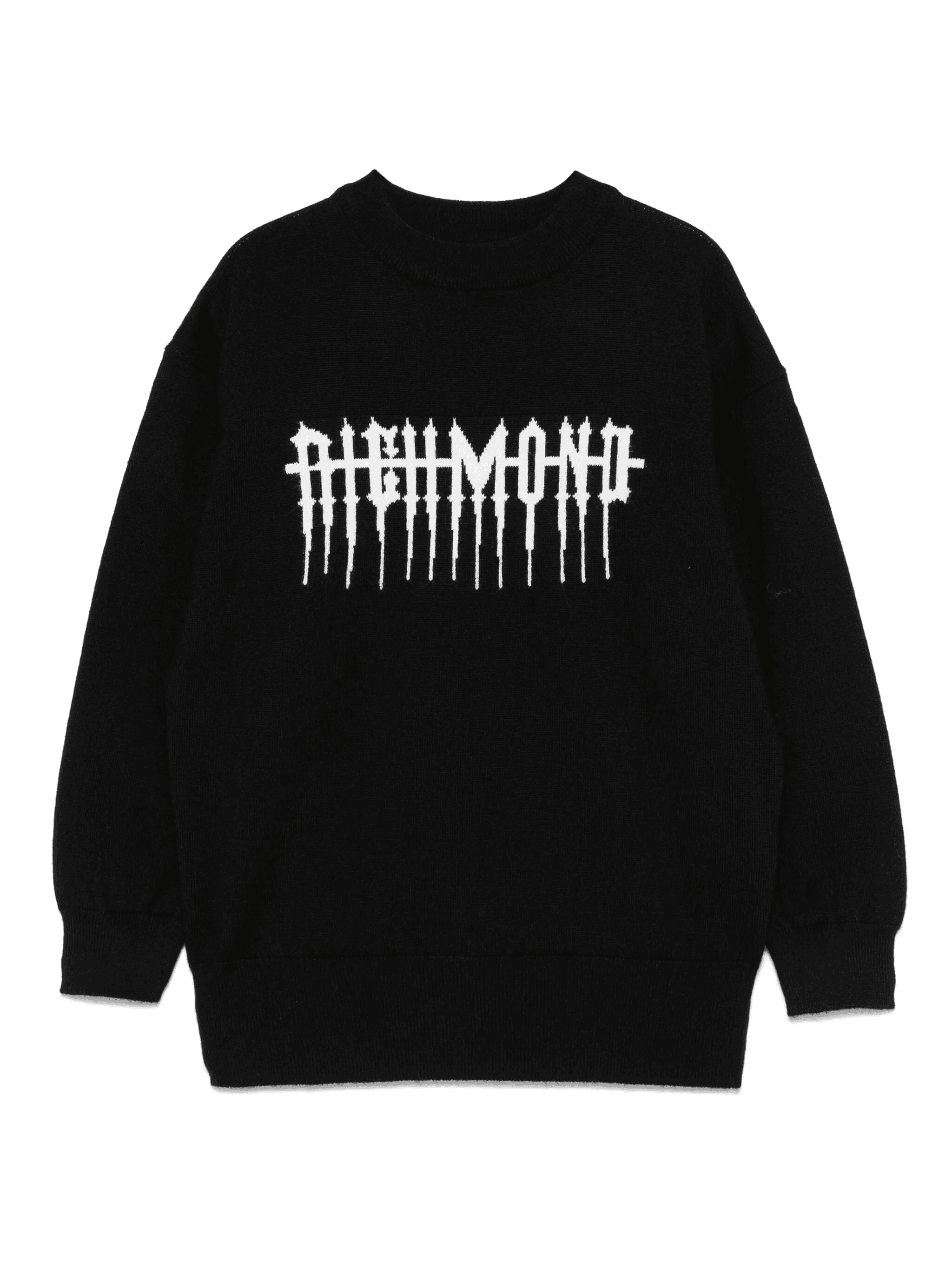 logo-jacquard jumper - Image 1