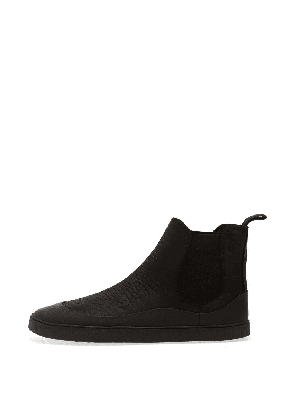 crocodile-effect Chelsea boots - Image 1
