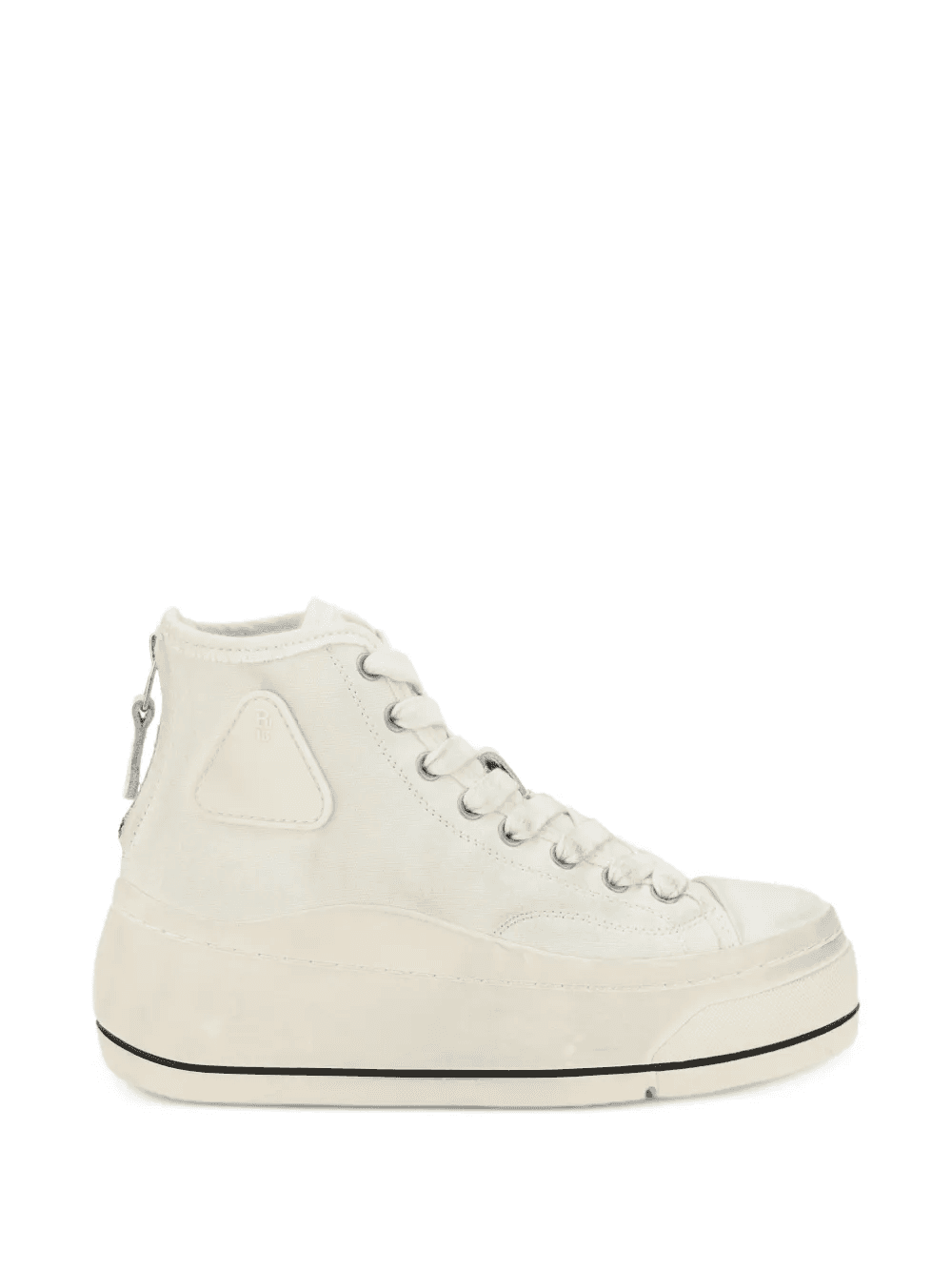 back-zip high-top sneakers - Image 1