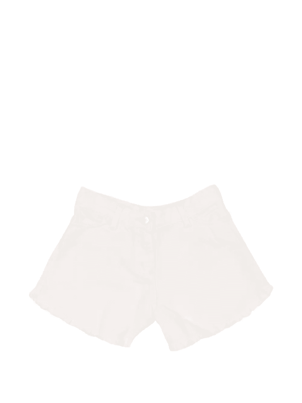 frayed denim shorts - Image 1