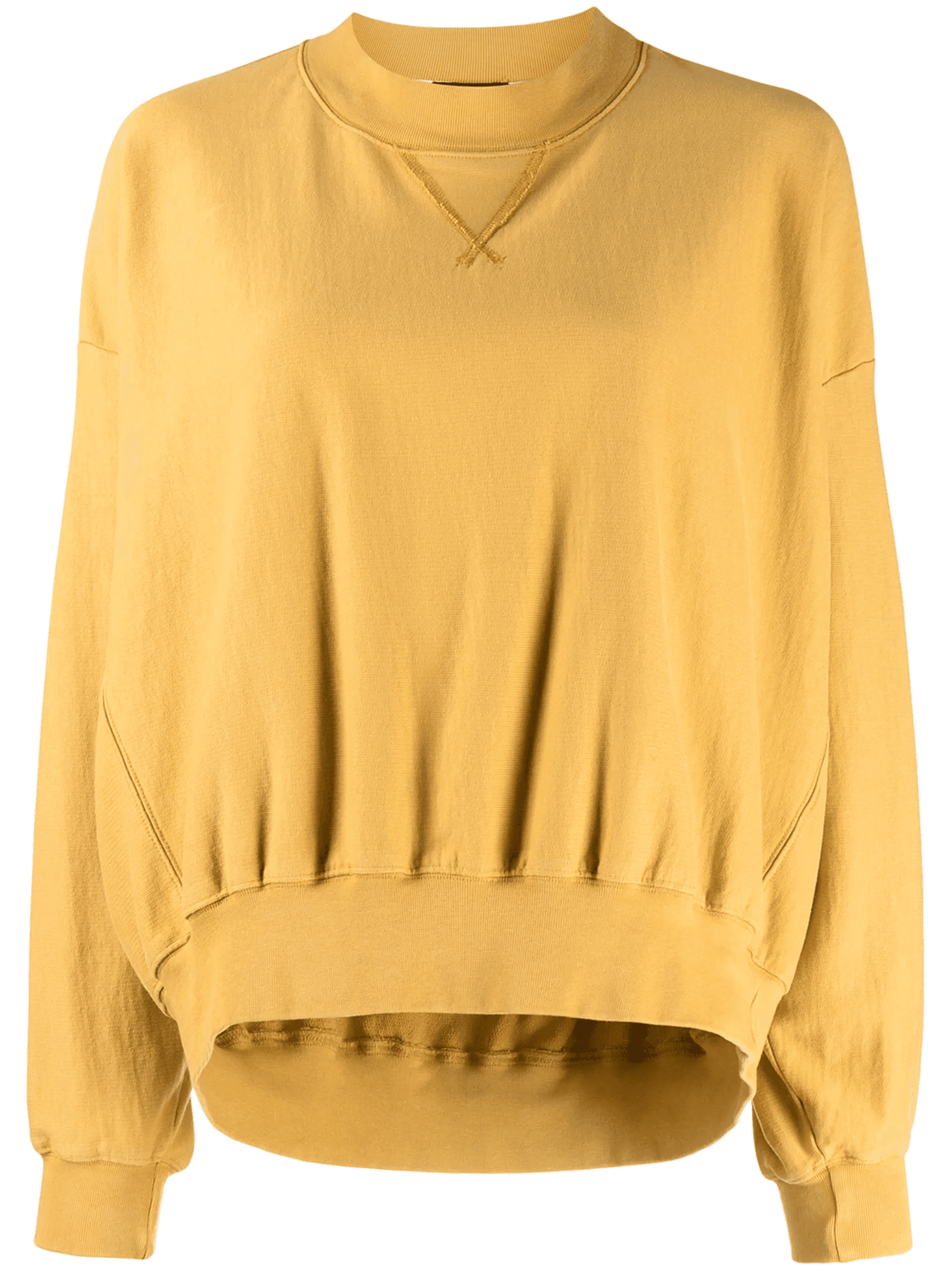 cut-out organic cotton sweatshirt - Image 1