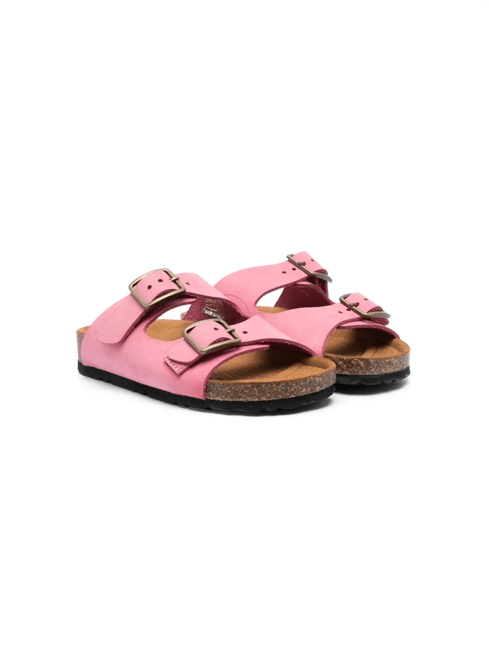 leather bucked sandals - Image 1