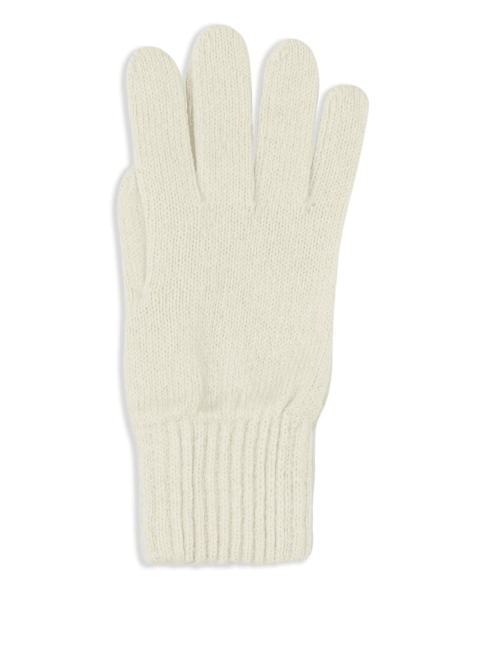 ribbed-trim gloves - Image 1