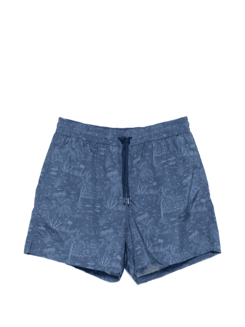 drawstring print shorts - Image 1