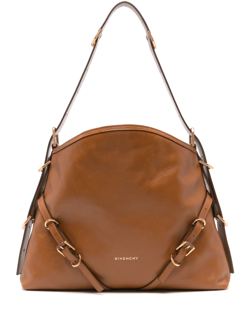 medium Voyou leather shoulder bag - Image 1