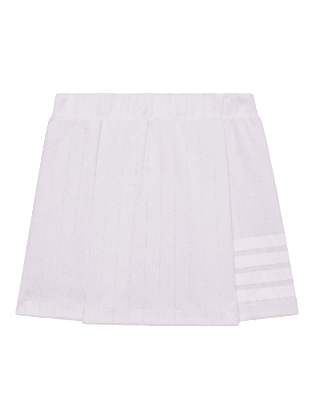 pleated pointelle mini skirt - Image 1