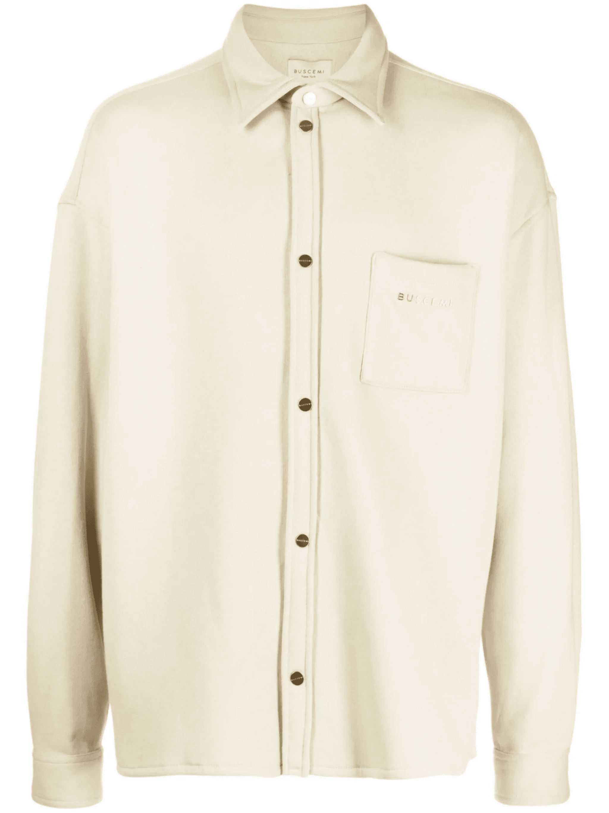 logo-lettering Sweat Overshirt - Image 1