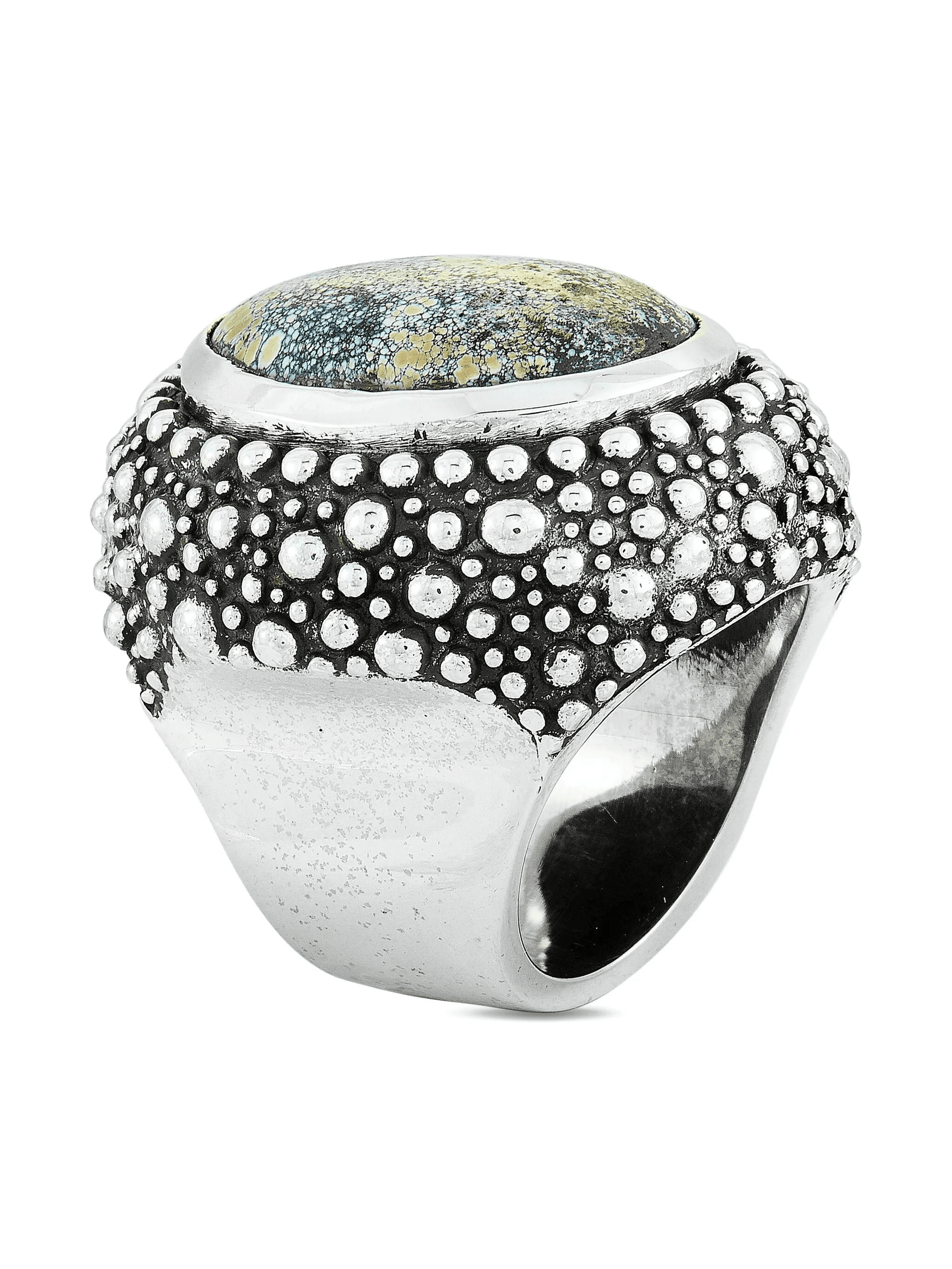 sterling silver turquoise ring - Image 1