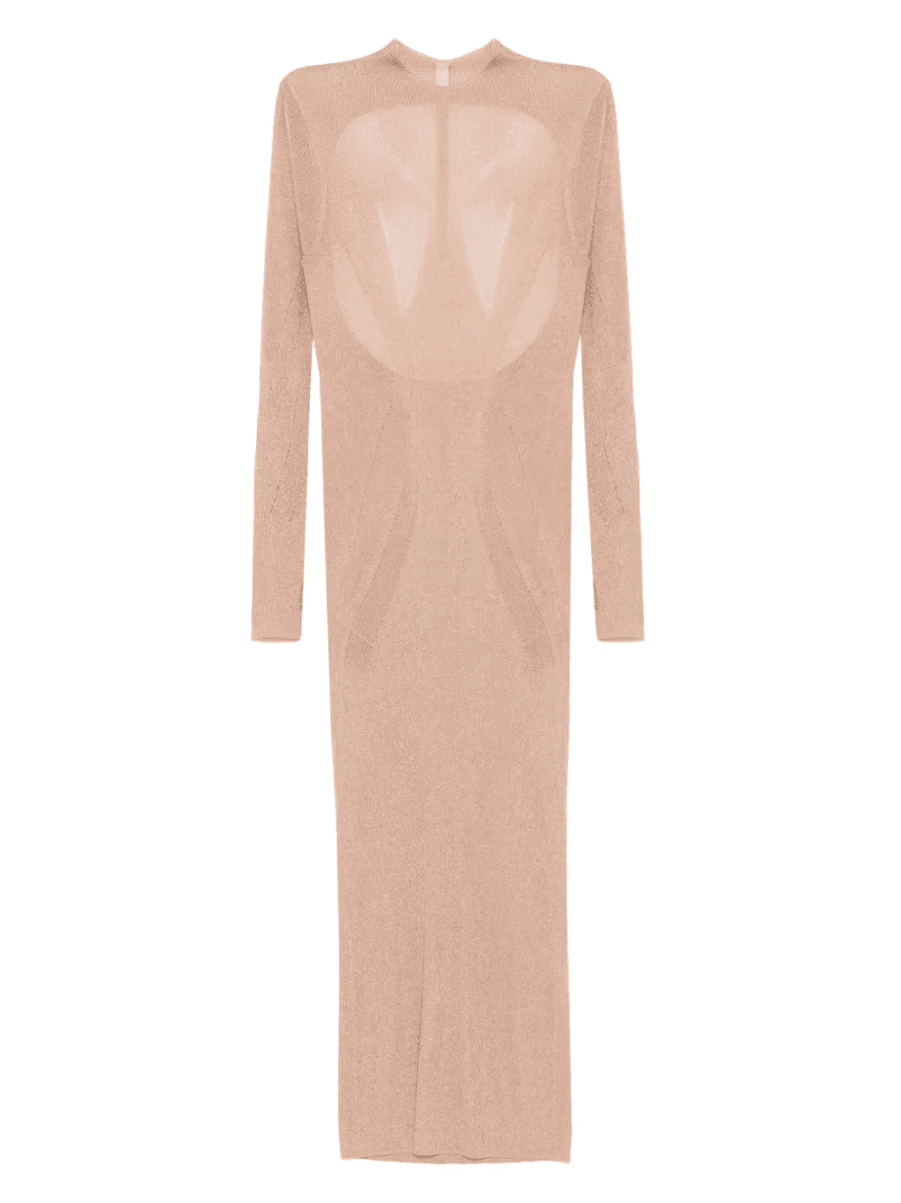 knitted long sleeve dress - Image 1