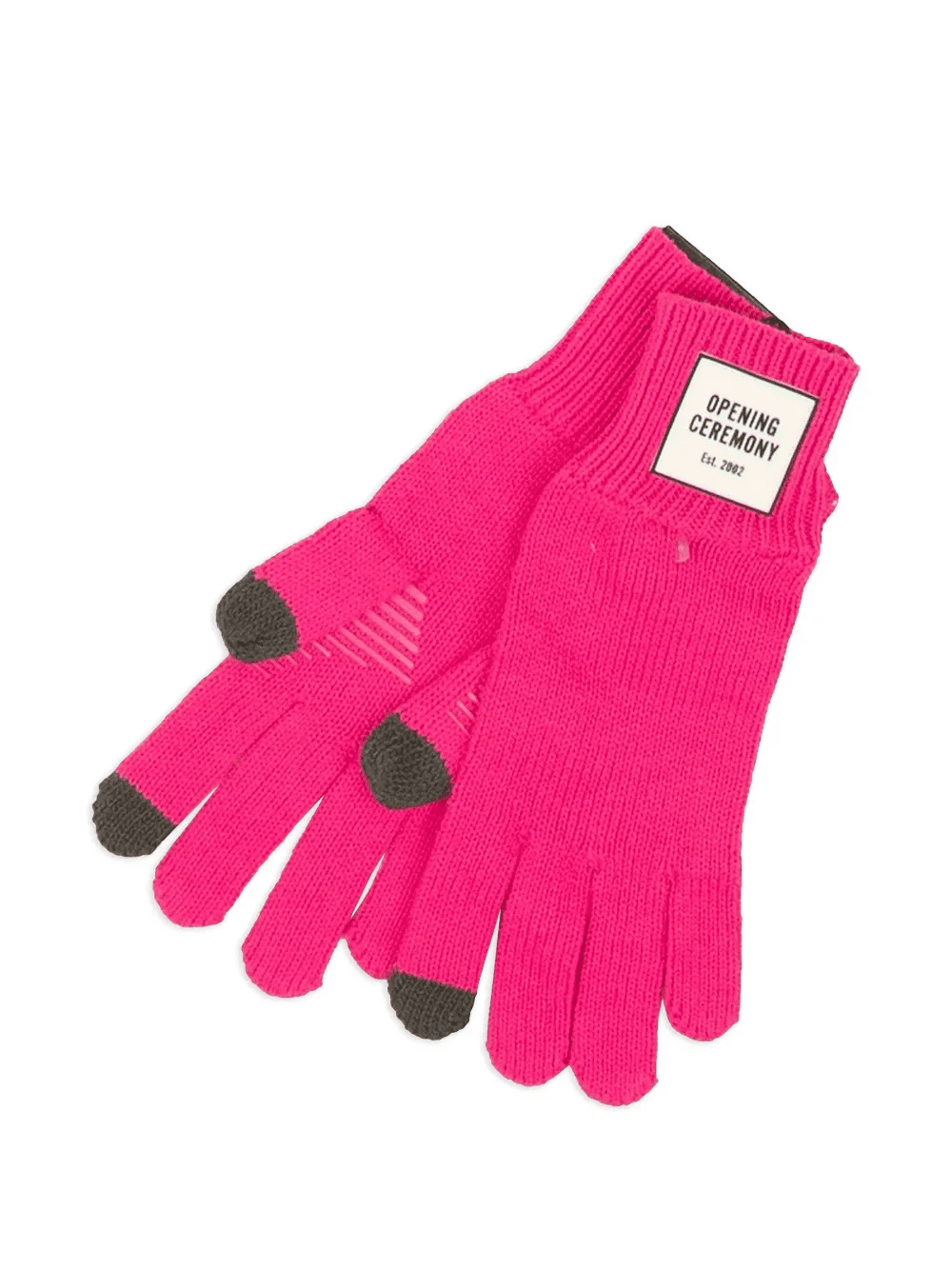 Oc Logo knitted "Pink" gloves - Image 1