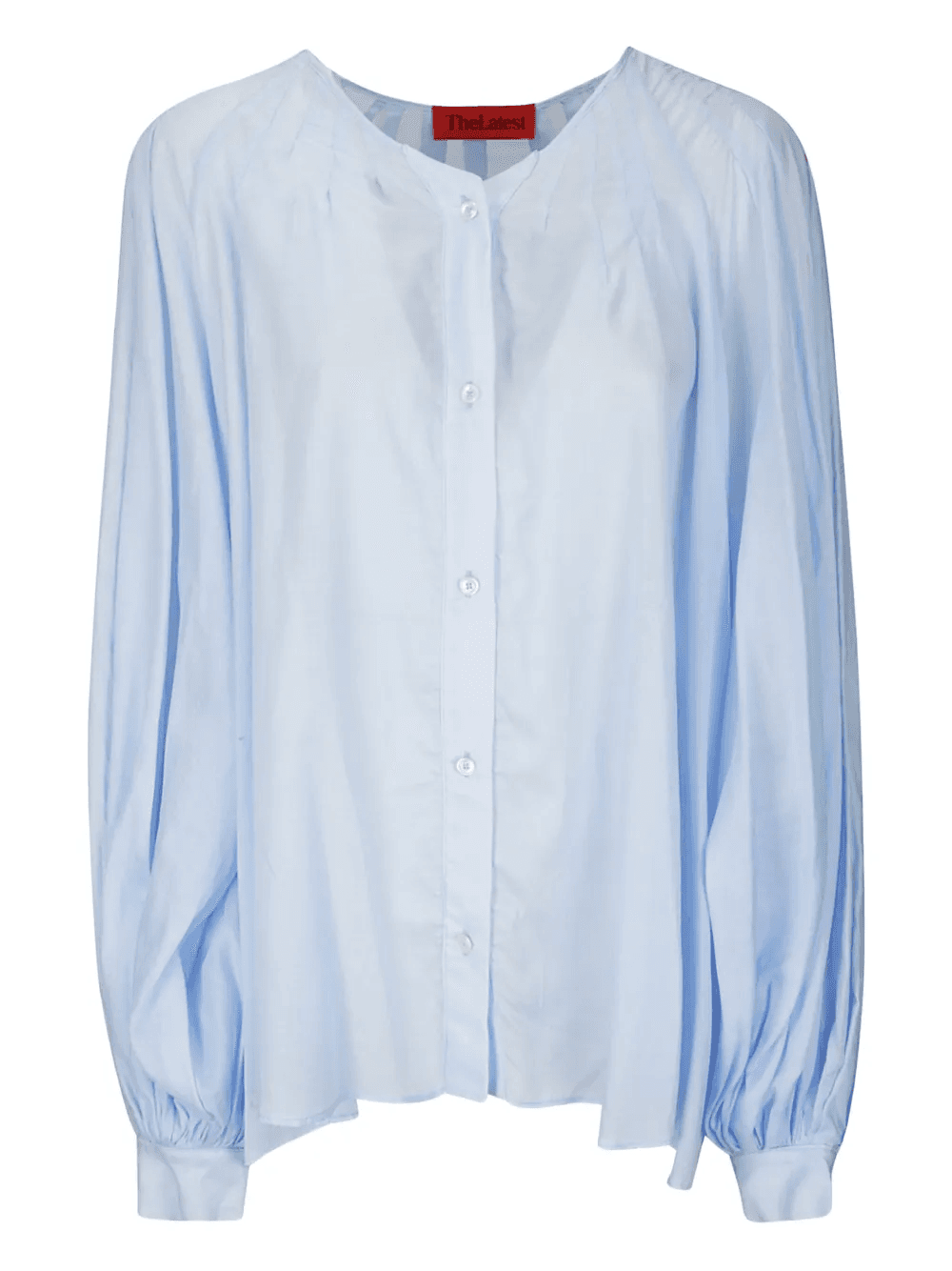 collarless shirt - Image 1