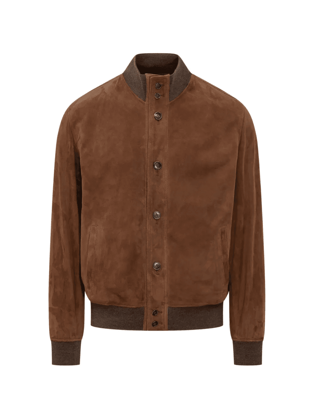 suede bomber jacket - Image 1