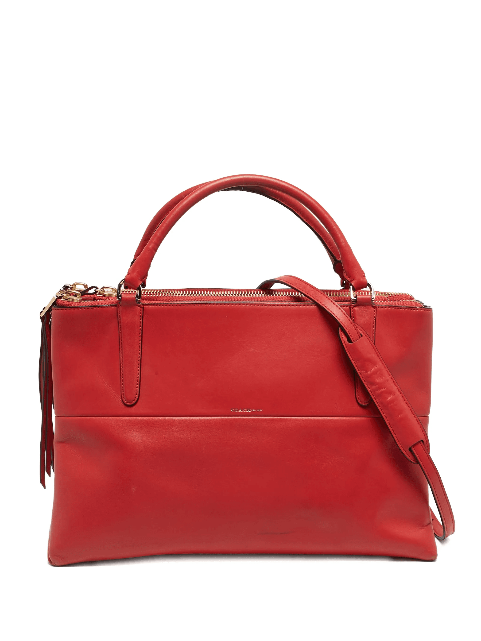 leather tote bag - Image 1