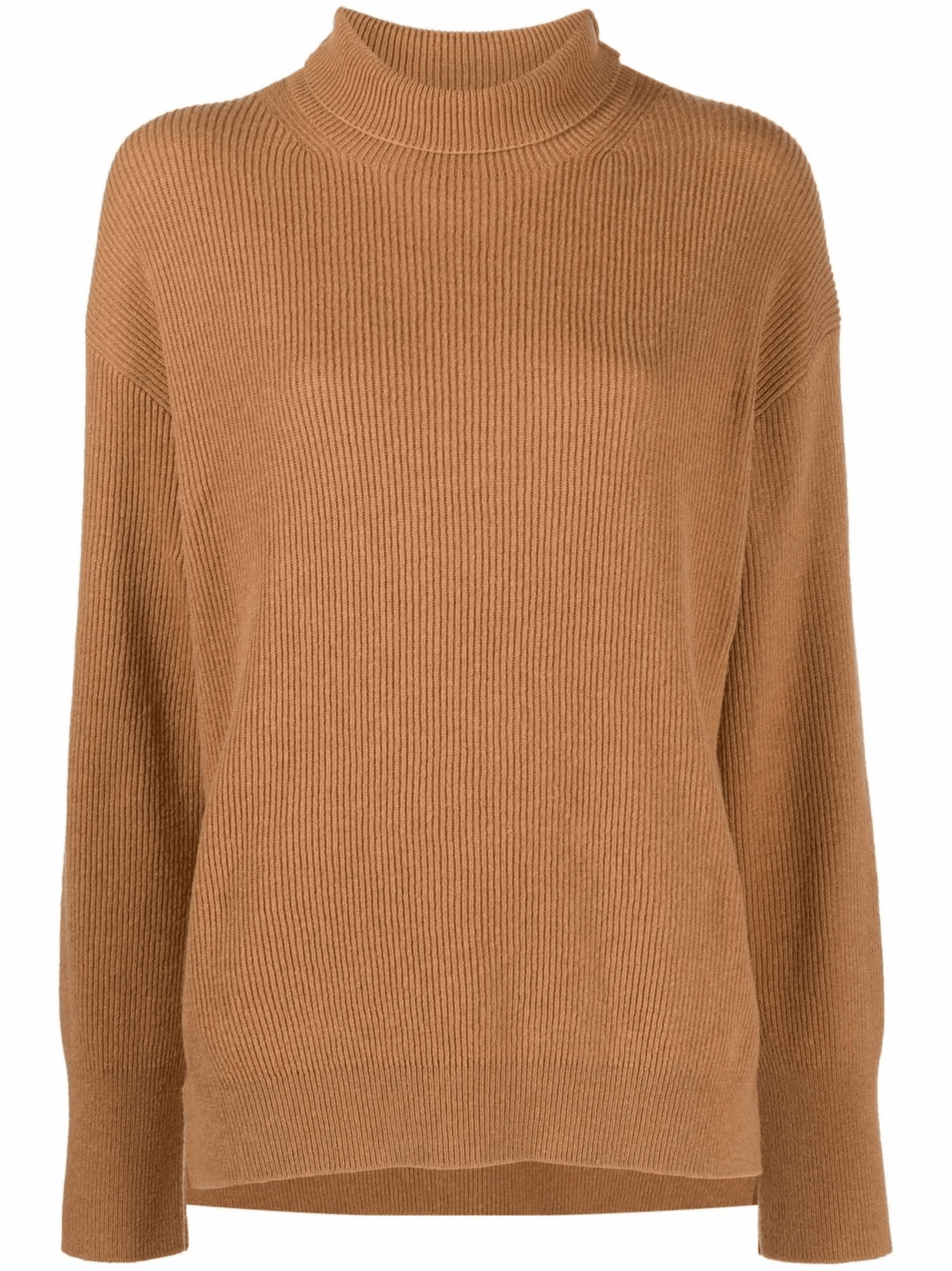 roll-neck ribbed-knit jumper - Image 1