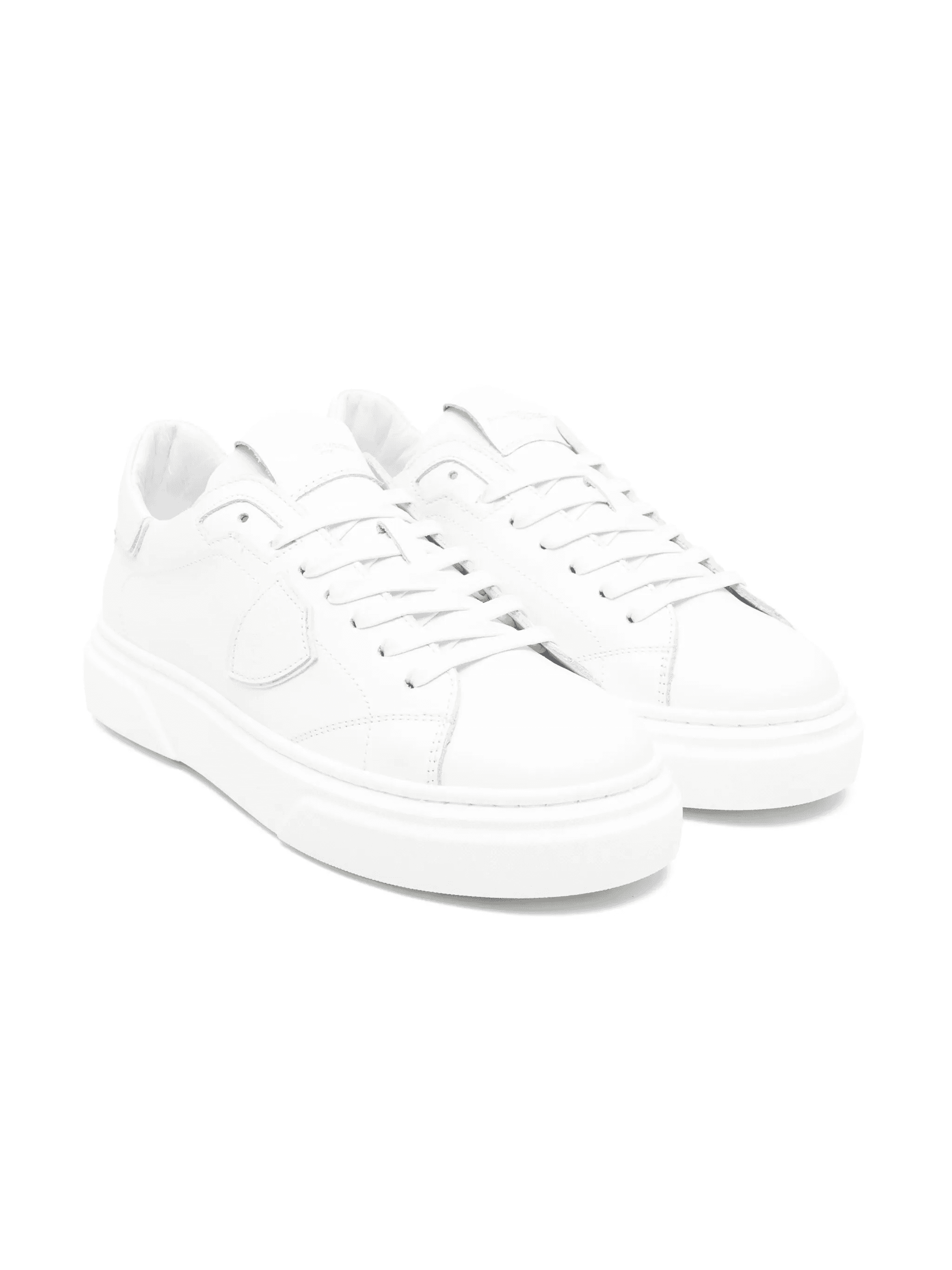 leather sneakers - Image 1