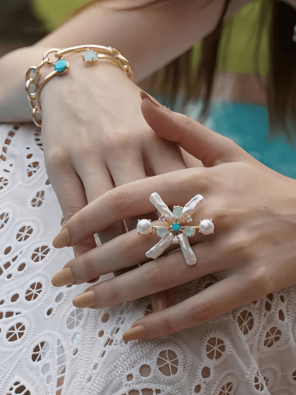 pearl ring - Image 1