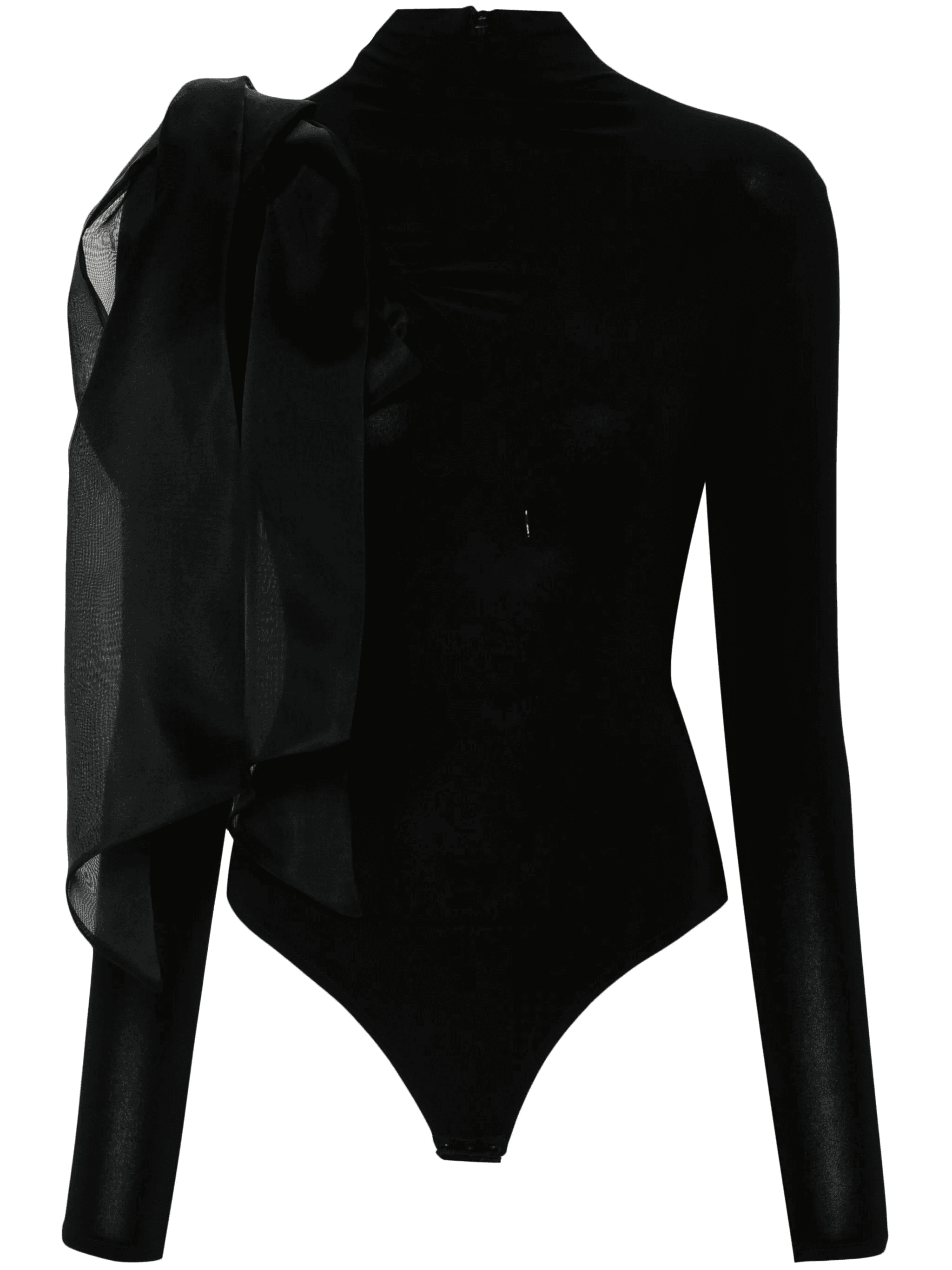 draped-detail bodysuit - Image 1