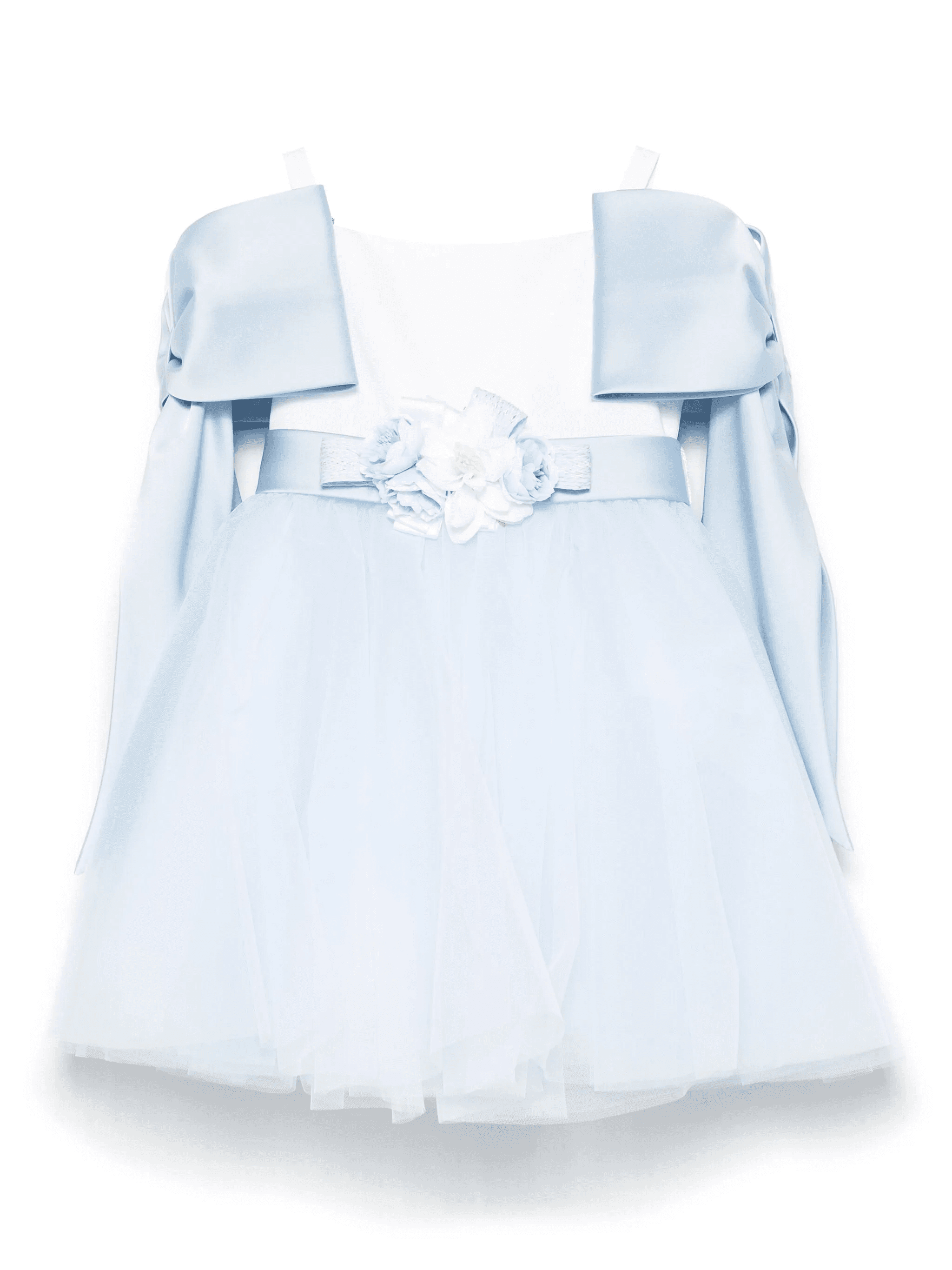 floral-appliqué dress - Image 1