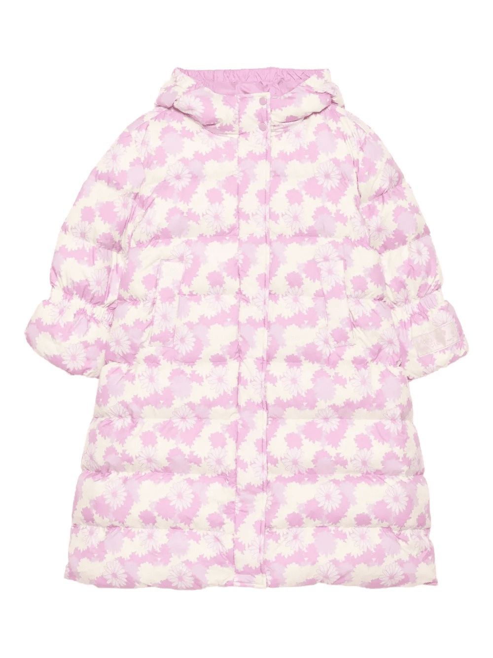 floral-print coat - Image 1