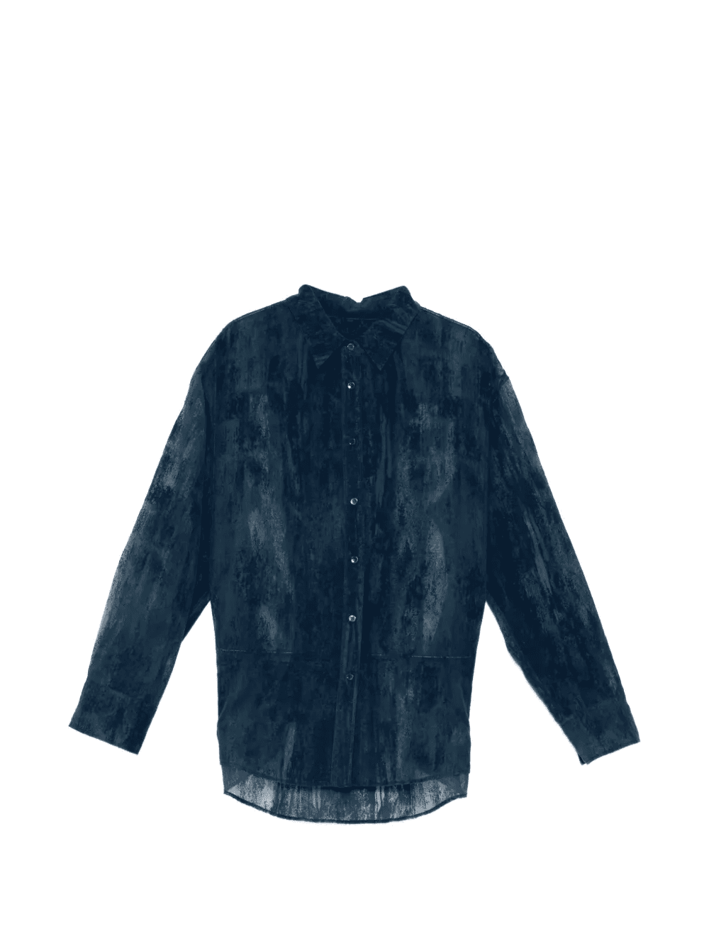 oversized see-through shirt - Image 1