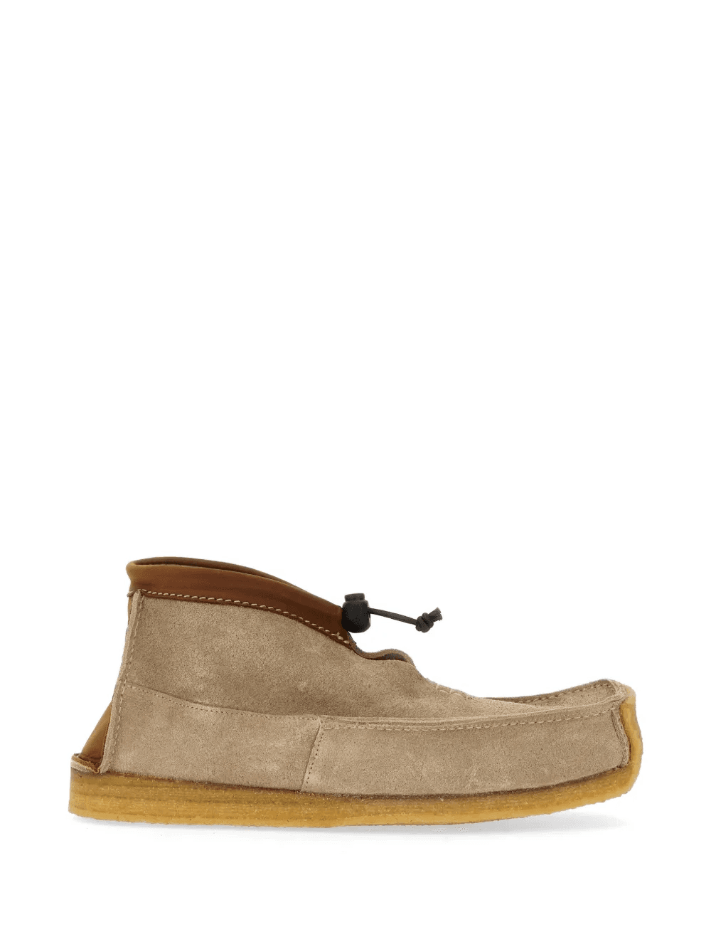 suede drawstring loafers - Image 1