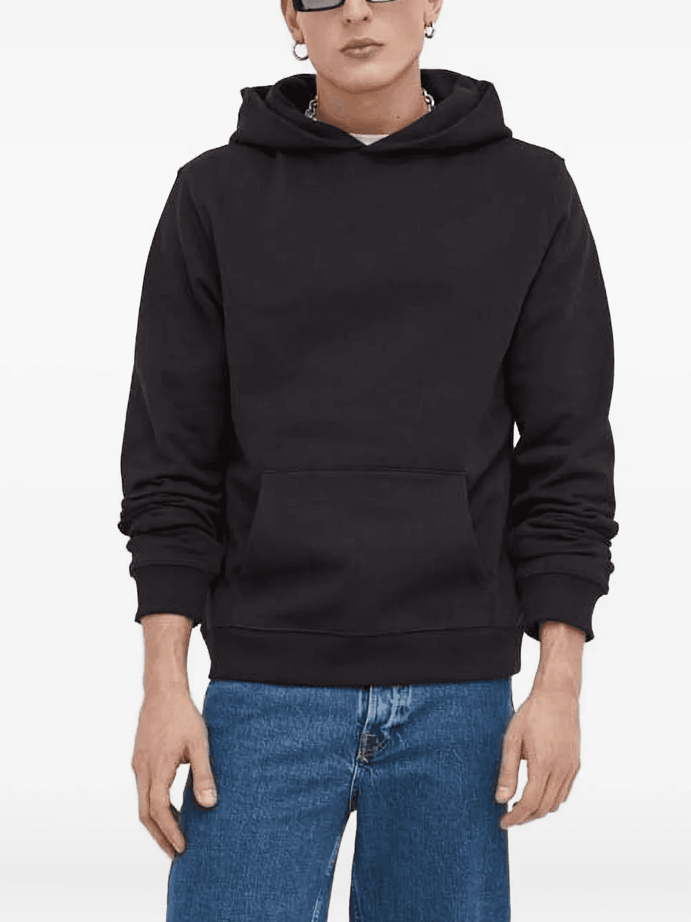 logo-print hoodie - Image 1