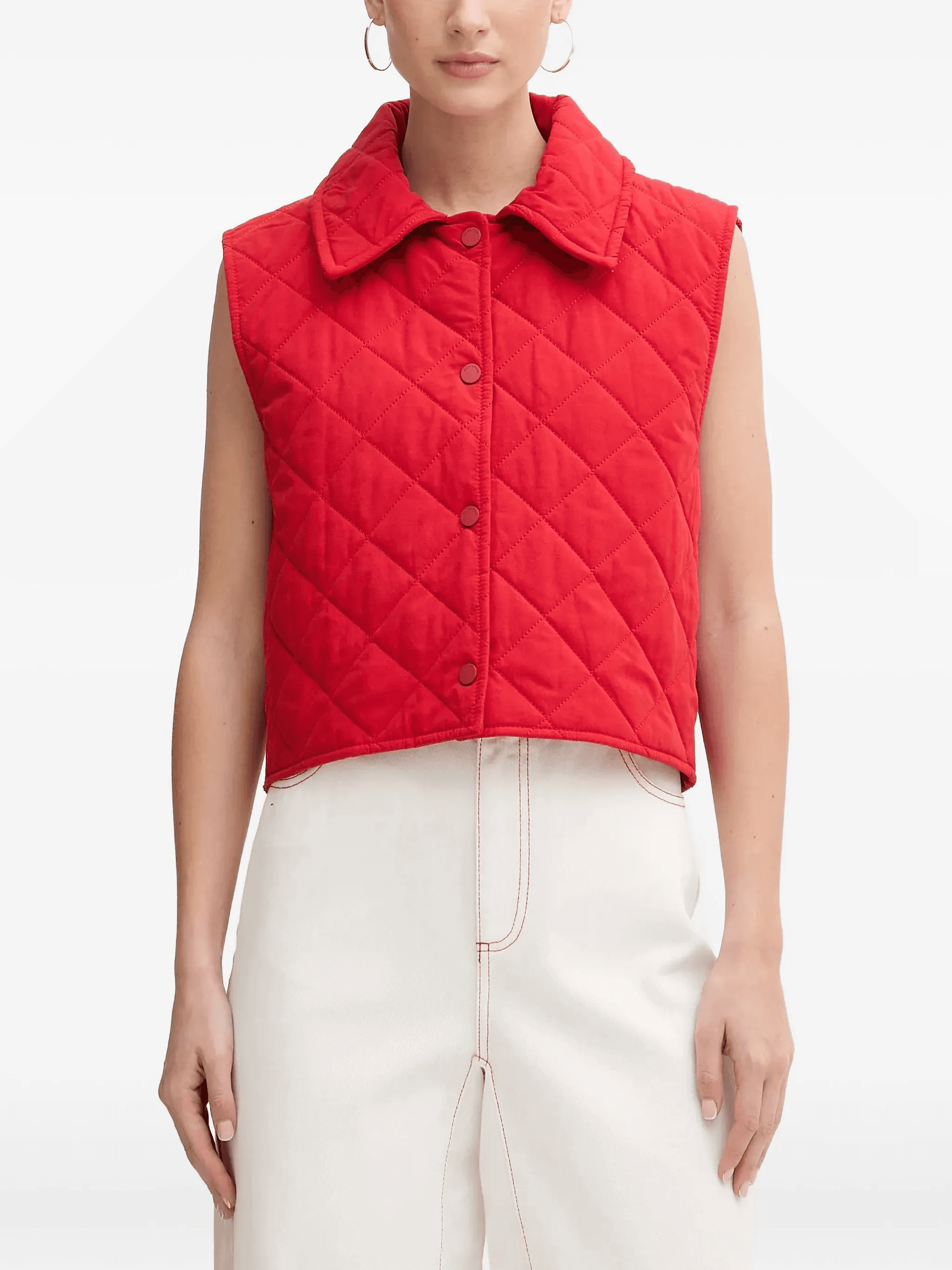 cotton denim jacket - Image 1