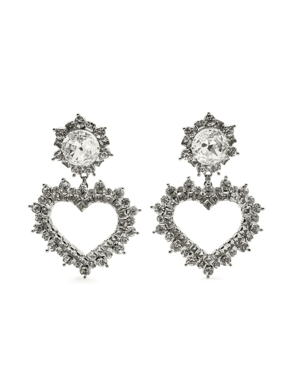heart-shape earrings - Image 1