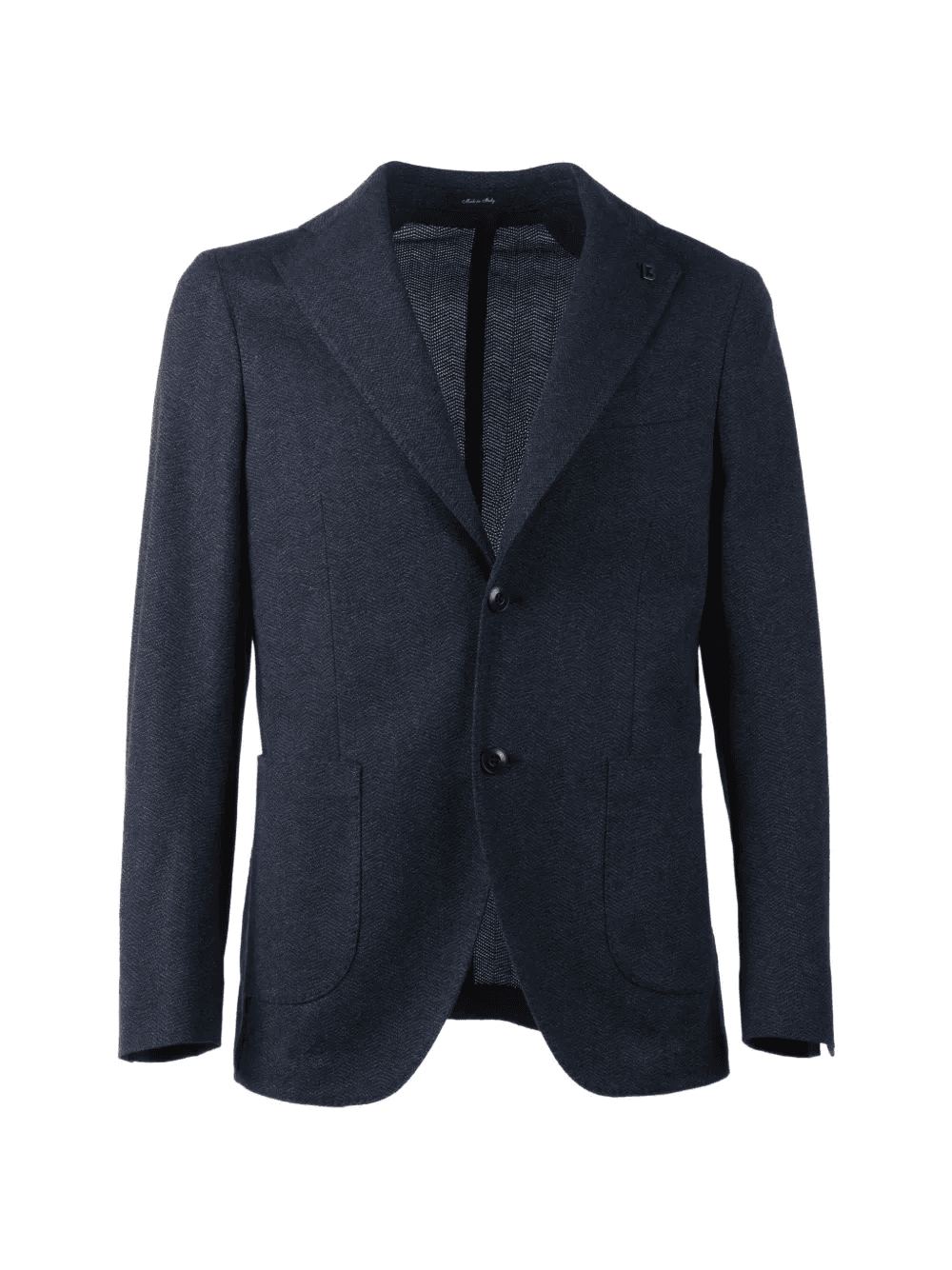 single-breasted cotton jacket - Image 1