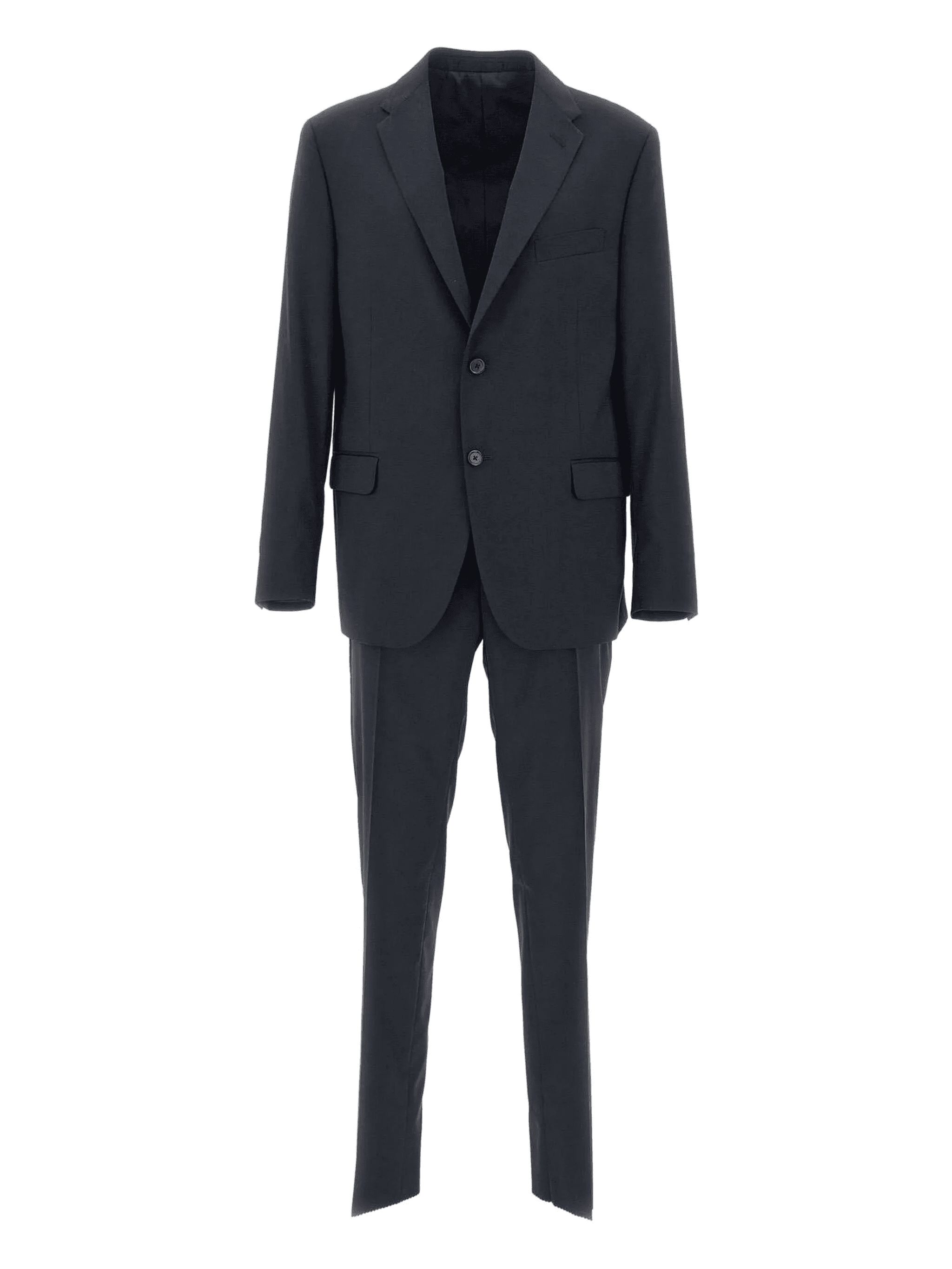 narrow lapel two-piece suit - Image 1