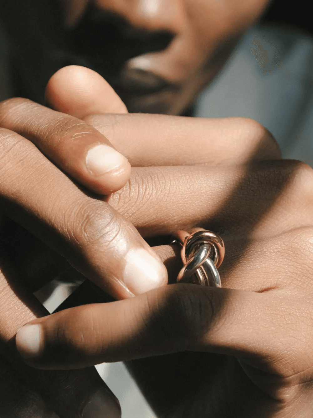 XL Hydra knot-detail ring - Image 1