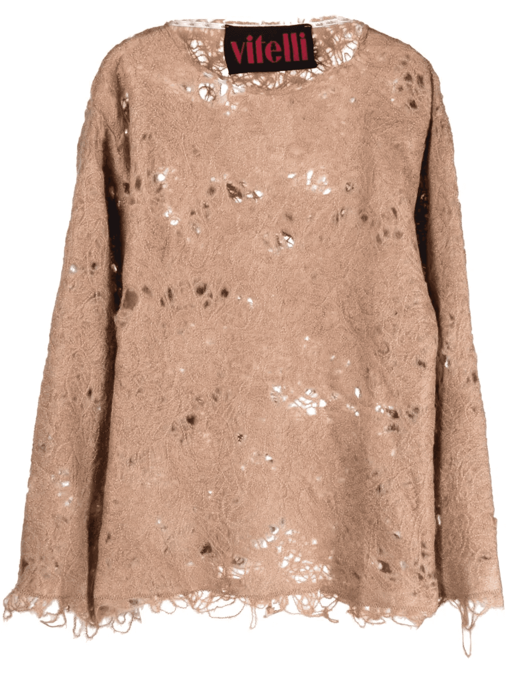 distressed-effect DOOMBOH® jumper - Image 1