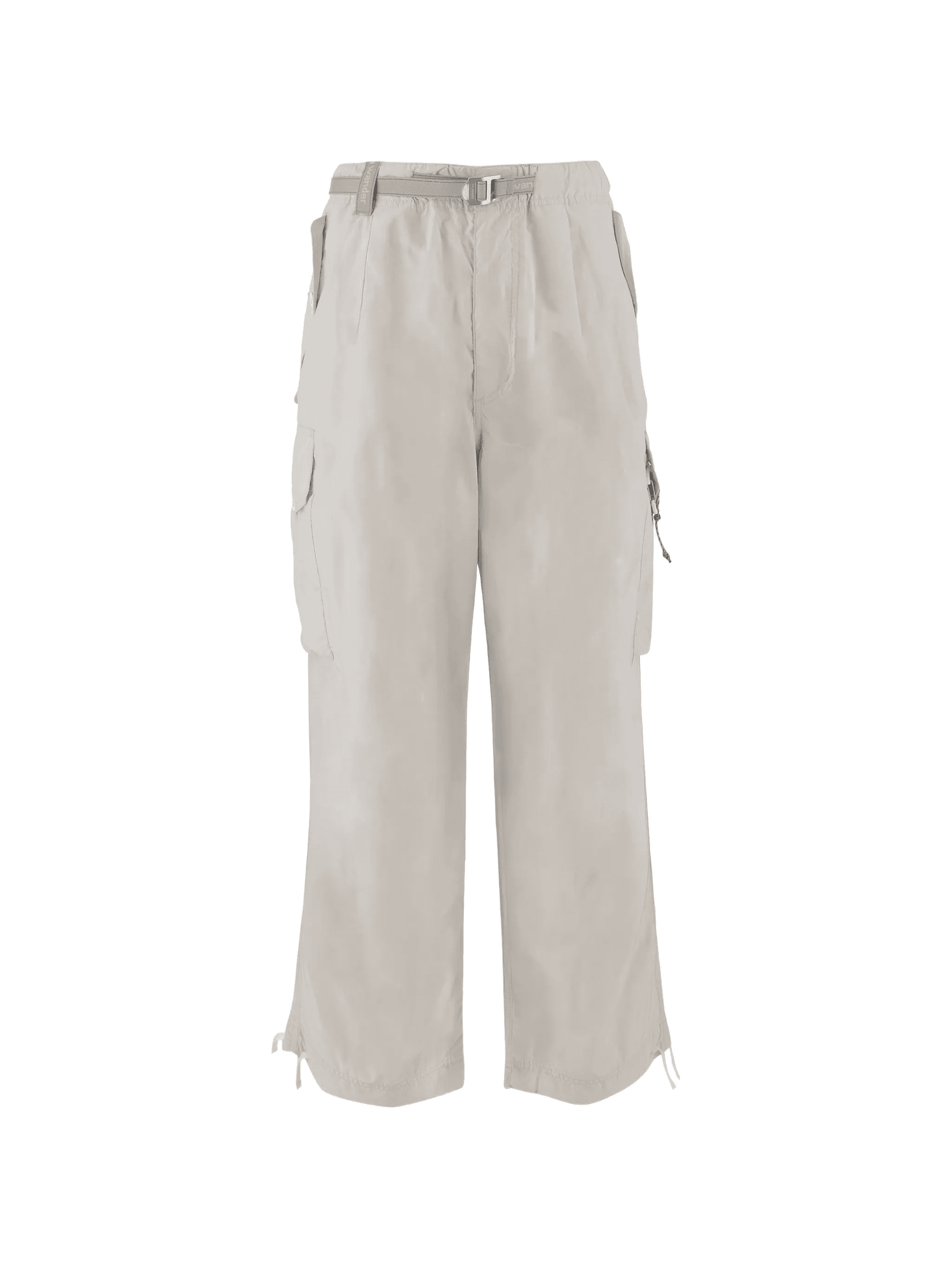 belted wide-leg cargo trousers - Image 1