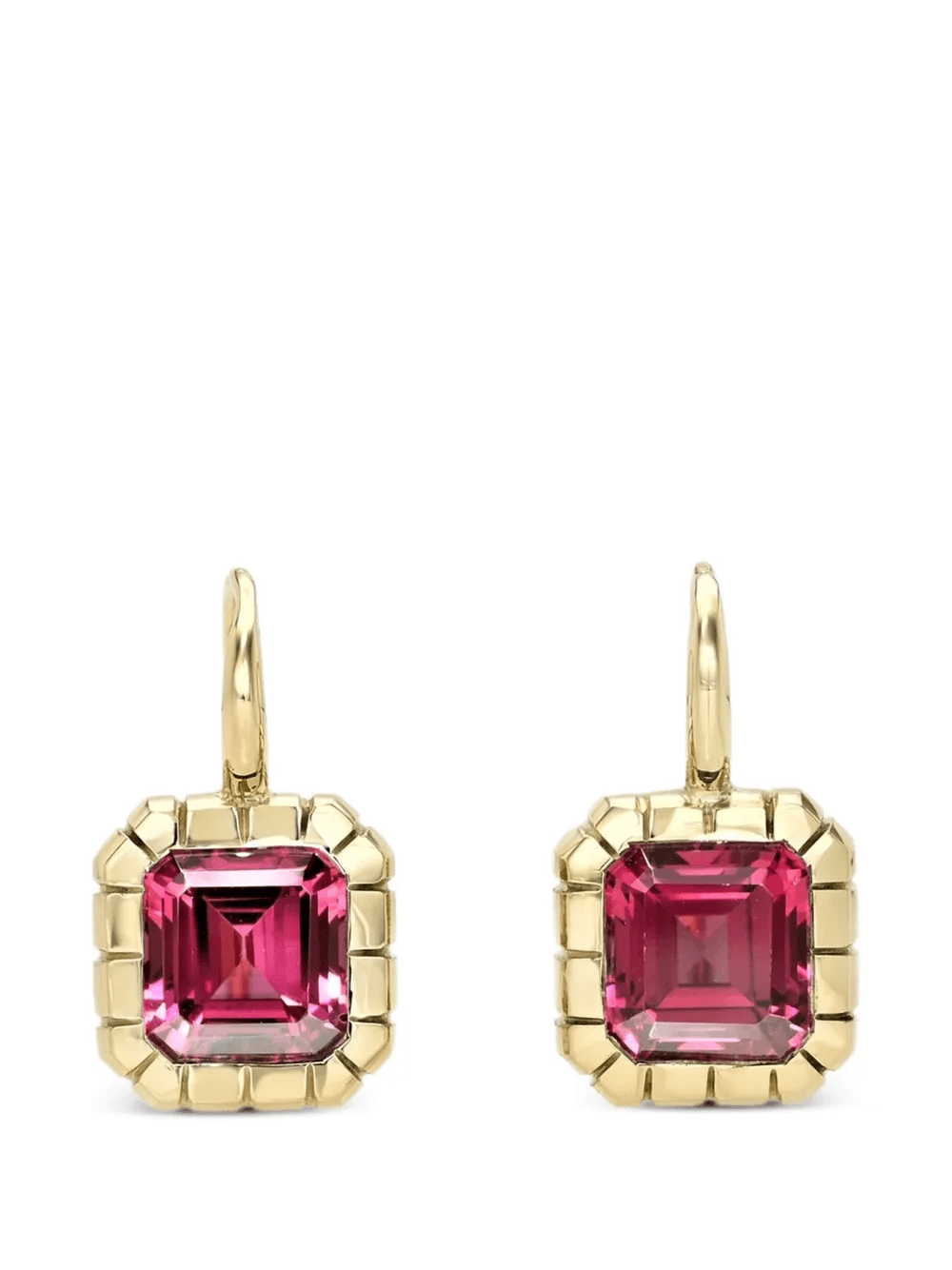 rhodolite earrings - Image 1